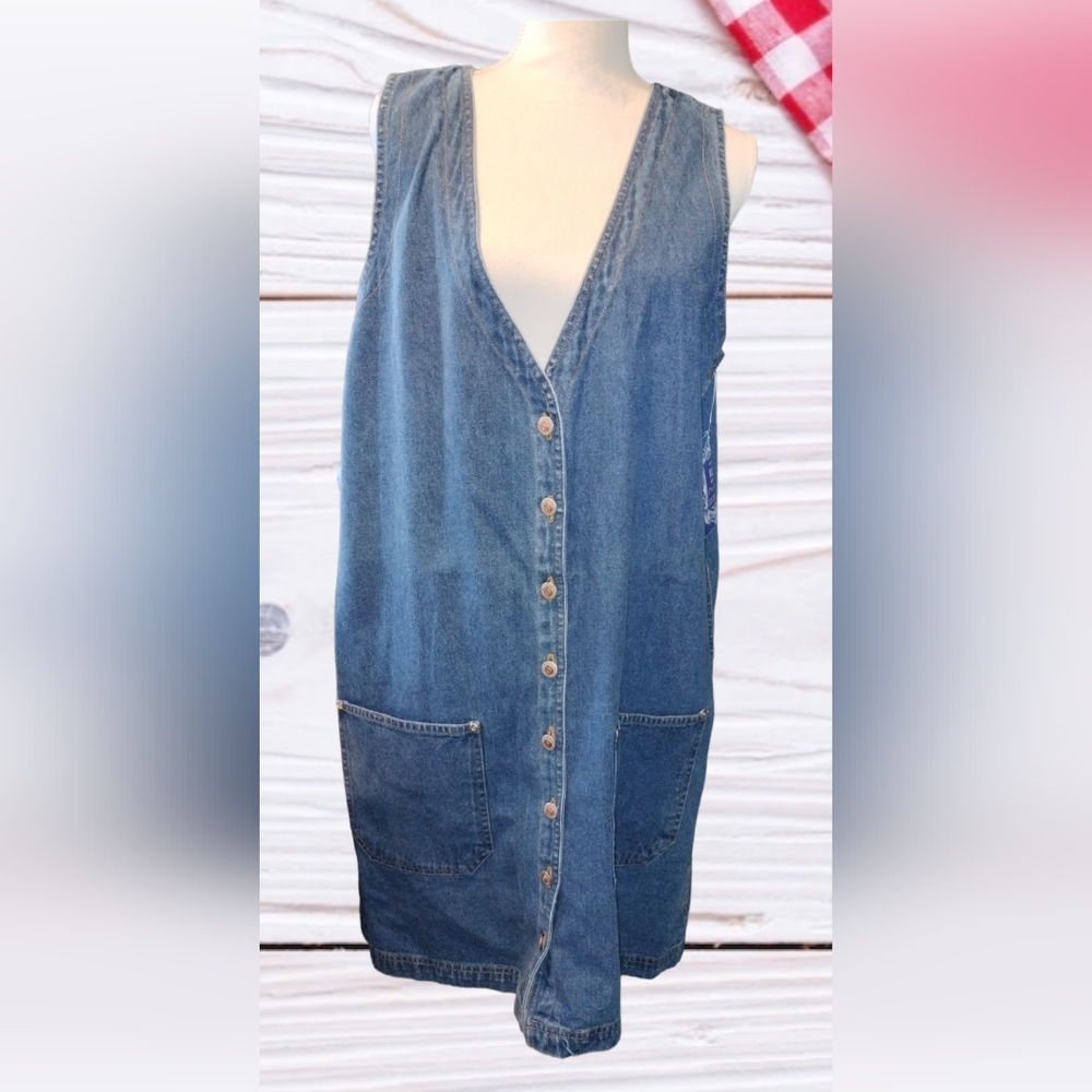 Denim dress